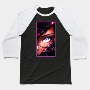 Anime Girl Eye | Quality Anime Artwork | Anime Aesthetic | Manga Anime Art Baseball T-Shirt